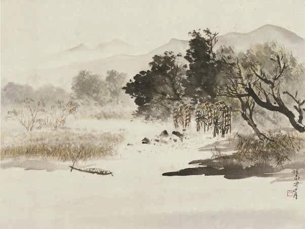 “画道革新——馆藏关山月1940年代西南写生专题展”在关山月美术馆展出