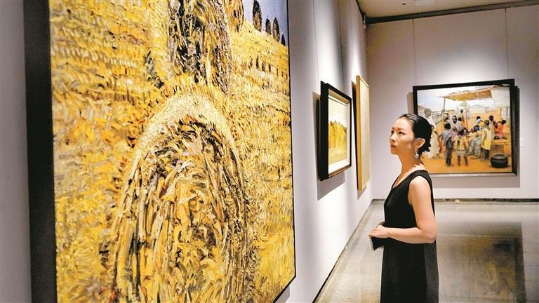 111件写意油画在深展出
