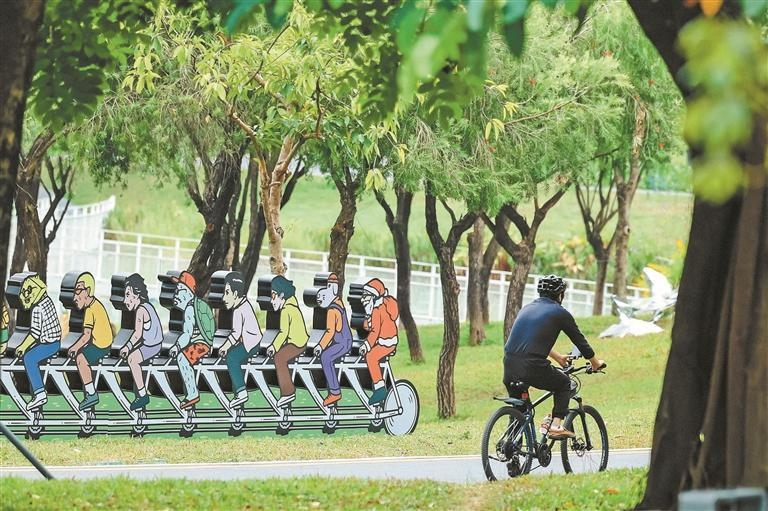 深圳国际低碳城·2023公共艺术展开幕