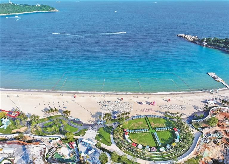 小梅沙喊你来凉快凉快