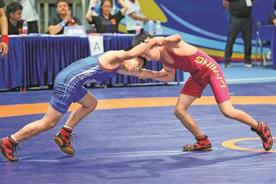 宝安区摔跤队首夺市运会团体总分第一 宝安区摔跤队首夺市运会团体总分第一