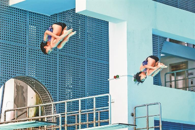 跳水体操花游项目精彩收官 跳水体操花游项目精彩收官