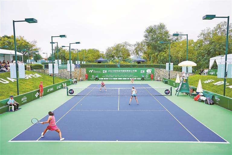 2024深圳龙华国际网球赛周末开赛