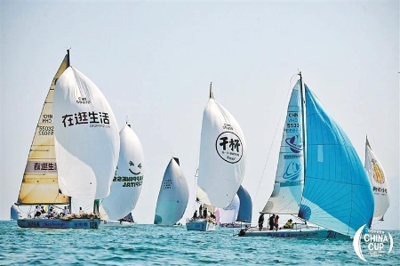 亚太最大帆船赛在深落幕 亚太最大帆船赛在深落幕