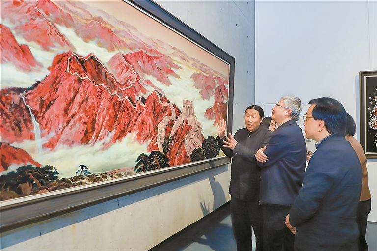 百幅漆画名家作品罗湖美术馆展出
