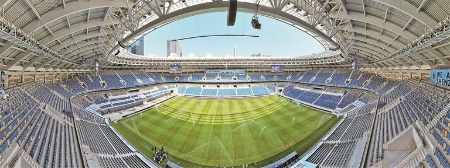 市体育中心体育场全新亮相