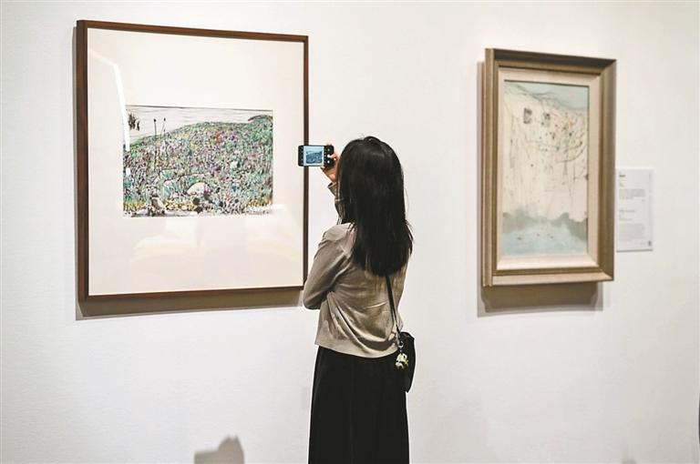 “我负丹青——吴冠中艺术展·深圳特展”开展