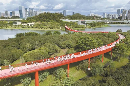 奥林匹克日深圳站 600余名跑者“动就一起”