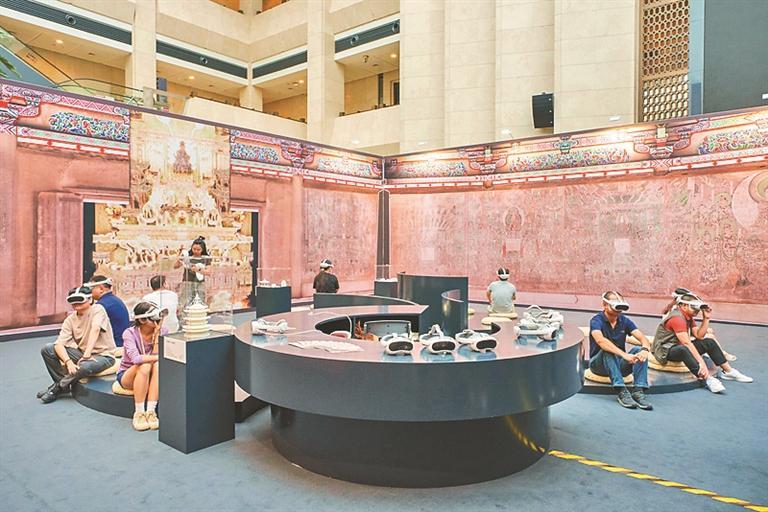 VR虚拟漫游，在深博“穿越”回北宋