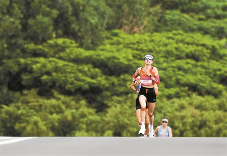 全运会首个跨境马拉松完赛